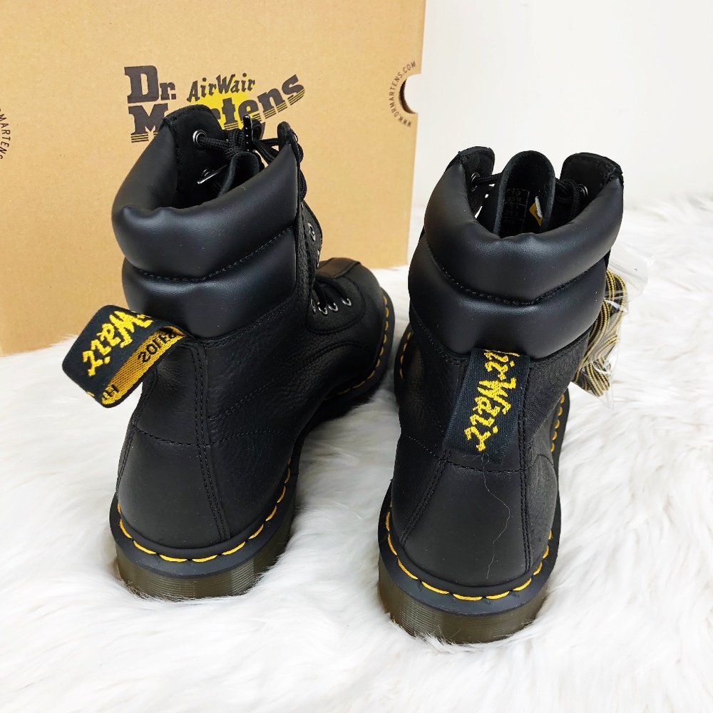 NEW Dr Marten Santo Grizzly 10 Eye Combat Boots - Picture 9 of 13